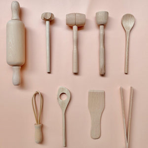 Cooking Tool Set-Wooden Toys-Shopvoilasg-Shopvoilasg