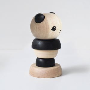 Stacker - Wooden Panda