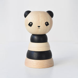 Stacker - Wooden Panda